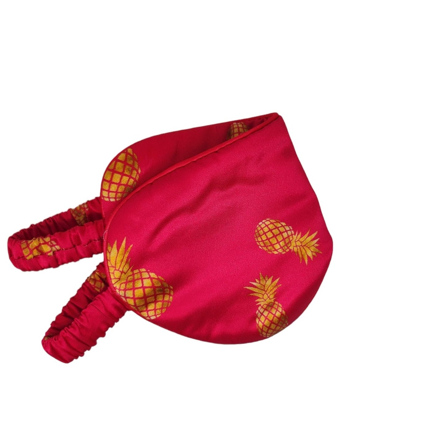 Rosa Ananas Sovemaske Silke