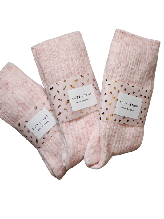 Merino Ull blanding - Rosa